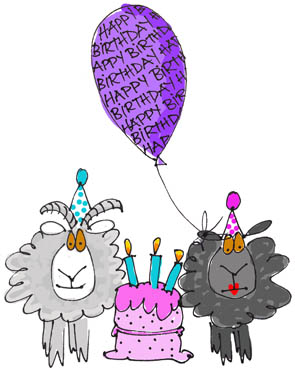 Birthday cards - hand drawn to order